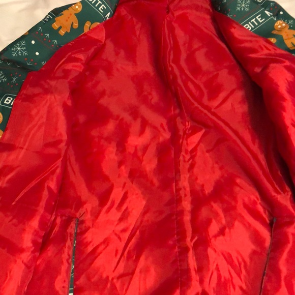 Men’s holiday party Blazer gingerbread “ugly” - Picture 4 of 6